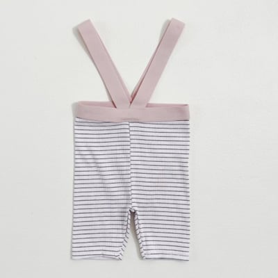 Oottbebe03｜(0m-12m)  背帶條紋打底褲14