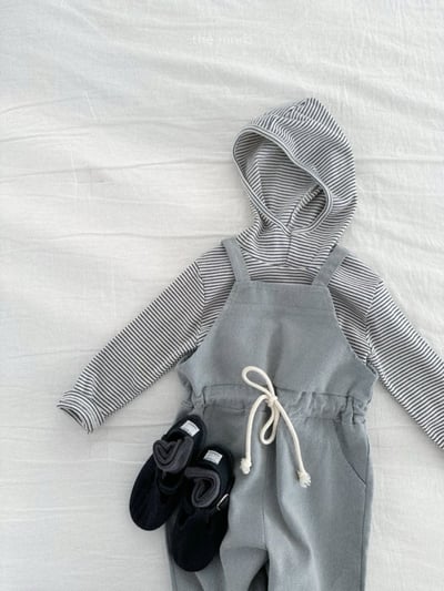 MiniRobe46｜(70-110) 吊帶抽繩連身褲12