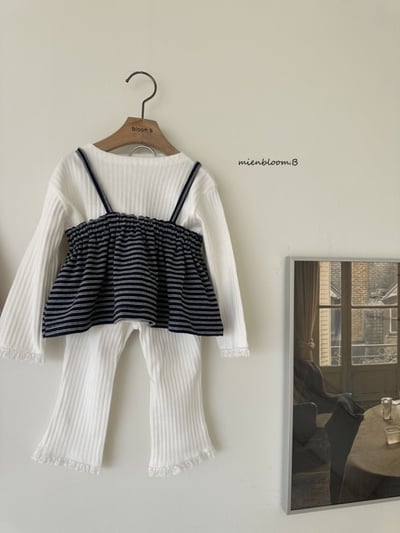 Bloom.b29｜(0m-7y) 羅紋蕾絲邊上衣12