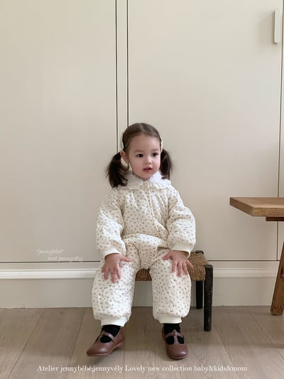 JE 620｜(73-100cm)  小碎花連身服15