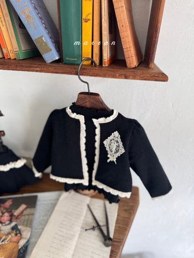 Marron 34｜(1y-6y) 法式蕾絲開襟外套16