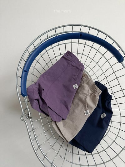 MiniRobe44｜(70-110) 斜紋輕便短褲4