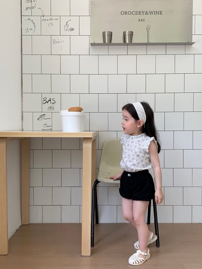 JE34｜(73-100cm) 碎花背心套裝4