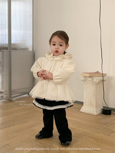 JE 653｜(80-110cm)  花邊褲裙喇叭褲12