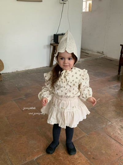 JE473｜(73-100cm) 玫瑰花蕾絲邊包屁裙8