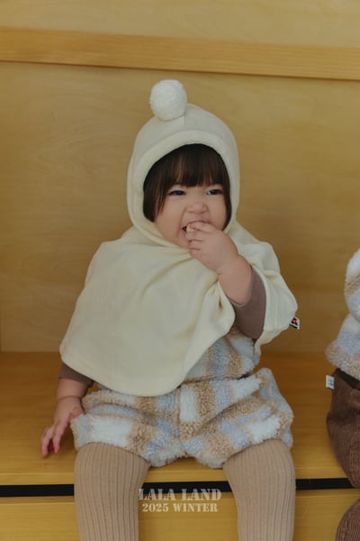 lala land19｜(60cm-83cm) 2色印花刷毛短褲3