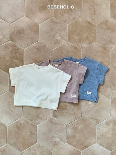 Bebe holic46｜(3m-18m) 素色小標上衣1