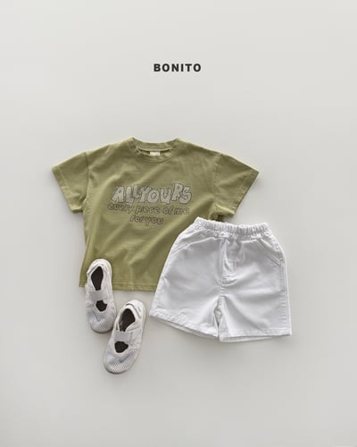 Bonito13｜(75cm-125cm) 3色彩繪英文字母上衣7