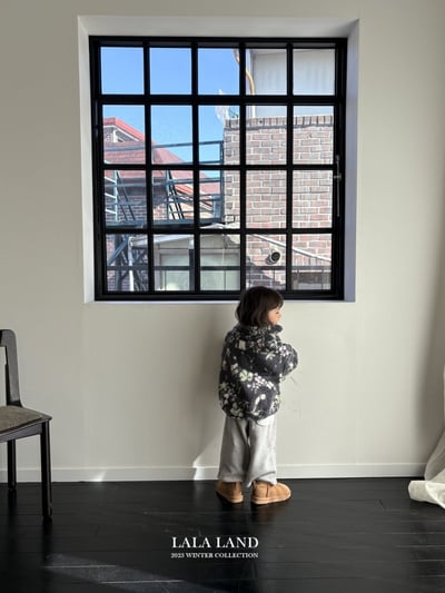 lala land80｜(mom) 1色印花刷毛拉鍊外套10