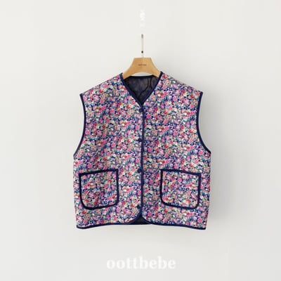 Oottbebe37｜(MoM) 	氣質小碎花背心8