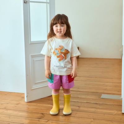 1st blue33｜(~93-118cm) 小熊印花上衣6