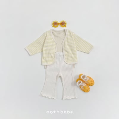 Oottbebe16｜(1y-7y )  春款彈力條紋褲4