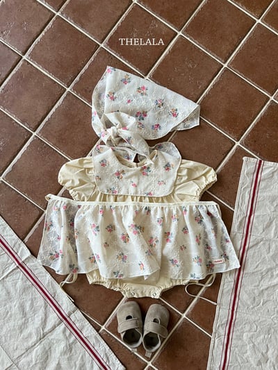 thelala02｜ (free) 夏季印花頭巾/印花圍裙12