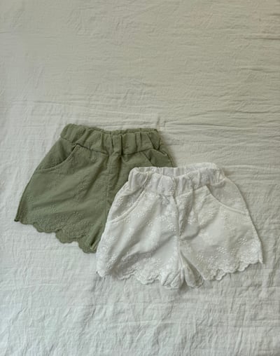 LePetitmot22｜(80-125cm) 波浪花邊蕾絲褲1