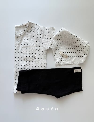 AOSTA54｜(6m-5y) 3款口袋圓領上衣7