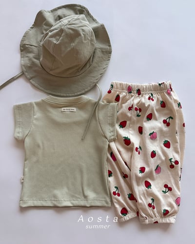 AOSTA09｜(6m-5y) 7色小標素色上衣13