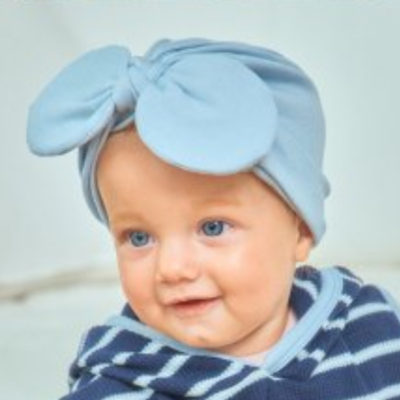 Oottbebe40｜(Free) 9色大蝴蝶包頭頭巾11