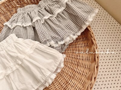 Valubebe60｜(65-80) 蕾絲花邊蛋糕包屁裙3