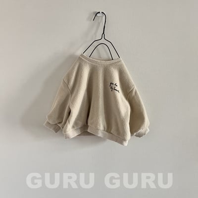 GURU GURU23｜(6m-24m) 2色簡約刷毛縮口套裝4