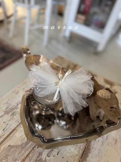 Marron47｜(free) 薄紗緞帶髮箍6