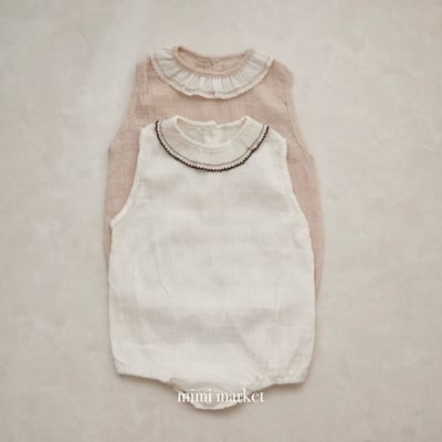 mimi market19 (75-85cm)  皺皺無袖套裝3