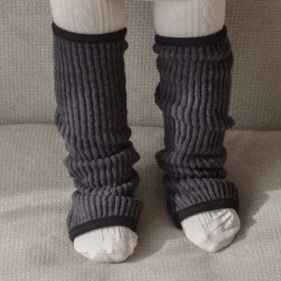 GURU GURU03｜(6m-24m) 3色羅紋腳套襪1