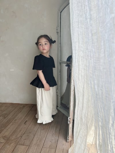 Azalea14｜(78-118cm) 荷葉邊寬腿長褲16