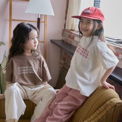 BEAN19｜(65-120cm MOM) 早午餐字母上衣14