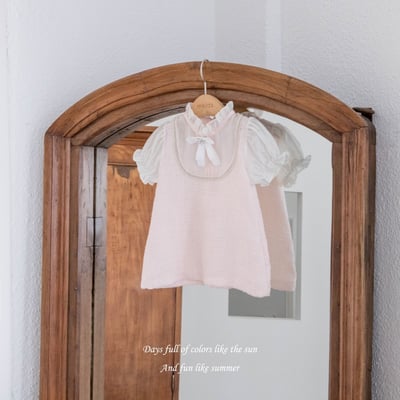 M-KIDS55｜(65-115cm) 法式徽章緞帶別針7