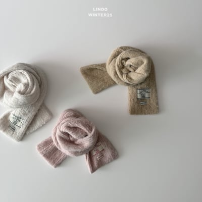 Lindo86｜(80cm-125cm) 絨毛圍巾7
