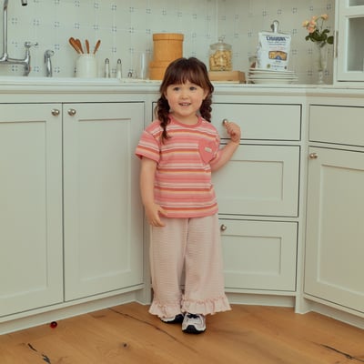 1st blue22｜(~93-118cm) 愛心條紋上衣3