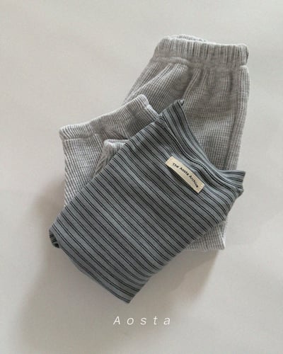AOSTA20｜(6m-5y) 柔軟條紋上衣24