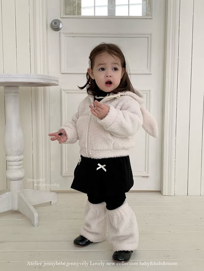 JE 639｜(80-110cm)  蝴蝶結百摺裙15