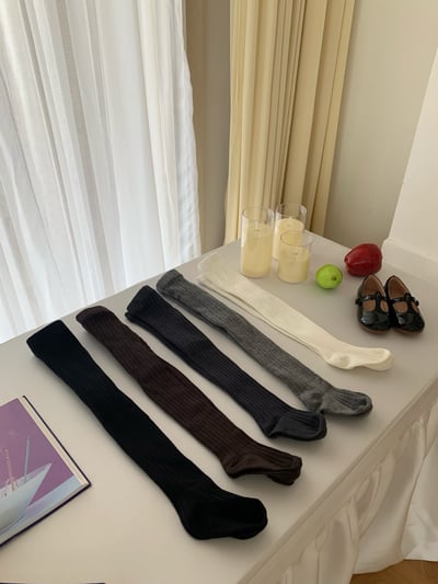 JE666｜(70cm-120cm) 羅紋內搭褲襪18