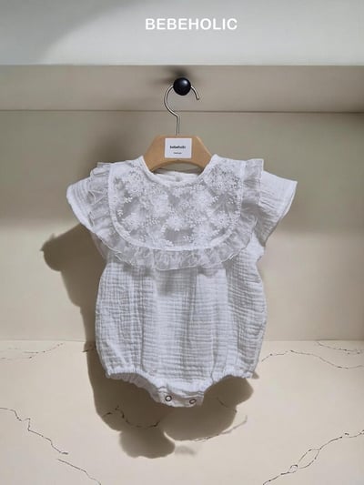 Bebe holic22｜(3m-18m) 編織領連身服10