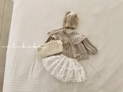 Valubebe60｜(65-80) 蕾絲花邊蛋糕包屁裙11