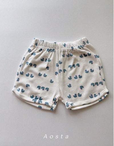 AOSTA42｜(6m-5y) 4款夏季羅紋短褲7