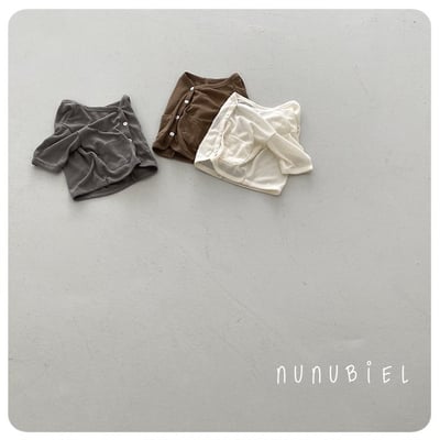 NUNU BIEL15｜(75-115cm) 口袋素色外套3