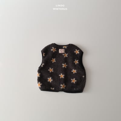 Lindo72｜(80cm-125cm) 印花刷毛背心10