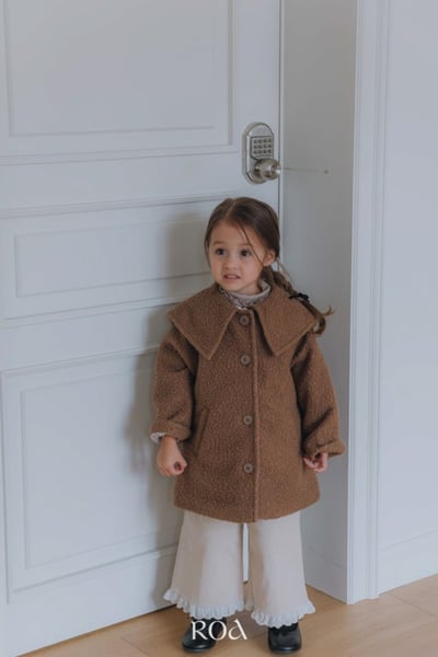 ROA03｜(80cm-120cm) 3色大翻領素色長版外套9