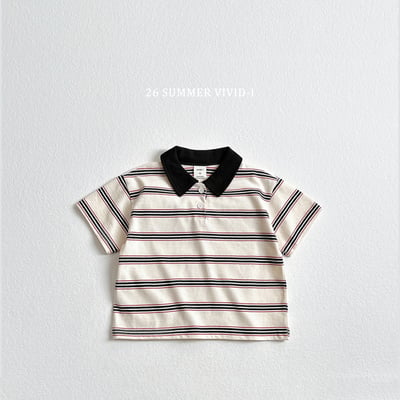 vivid59｜(78cm-125cm) 3款翻領線條polo衫上衣5