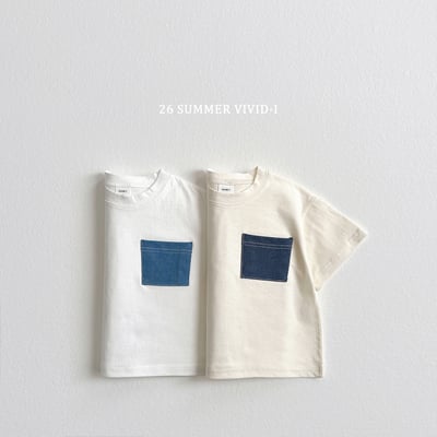 vivid58｜(78cm-125cm) 2款單寧牛仔口袋造型上衣2