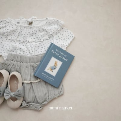 mimi market20 (75-90cm)  蕾絲線條燈籠褲11