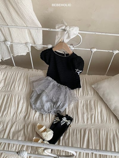 Bebe holic42｜(3m-18m) 公主泡泡袖上衣14