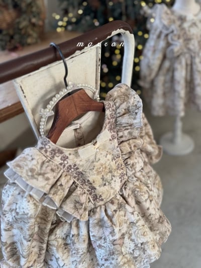 Marron 72｜(free) 雙層蝴蝶紗別針7