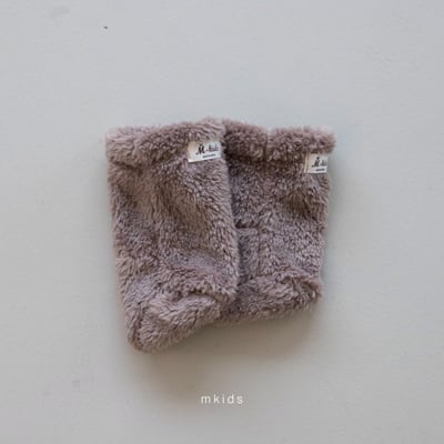 M-KIDS16｜(55-85cm) 3色保暖刷毛腳套5