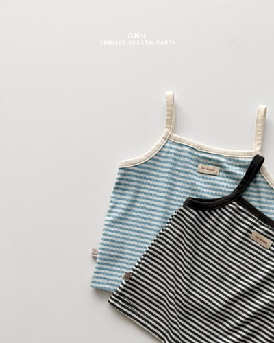 onu46｜(70cm-115cm) 條紋細肩背心套裝3