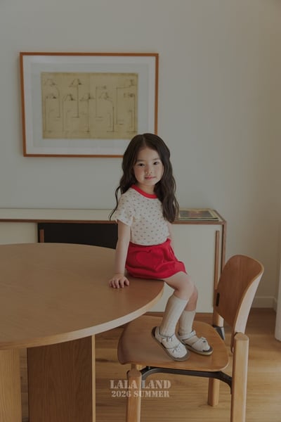 lala land75｜(75-120cm) 2色愛心口愛褲裙16