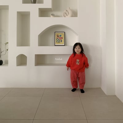 Fondue 18｜(75cm-120cm)  明信片小熊上衣13