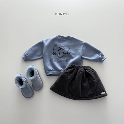 Bonito16｜(75cm-125cm) 簡約夾層棉短裙6